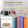Platzsparende Mehrfach-Hosenbügel (2 Stück), Perfekt für Produktbild-Vorschau 8