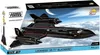 A box for a COBI Lockheed SR-71 Blackbird model kit, showing a depiction of the aircraft in flight. Voir les images du produit