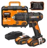 20V akumulátorový vŕtací skrutkovač WORX WX370 50Nm vrátane Náhľad obrázku produktu 1