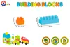 GRANDE SET DI COSTRUZIONI IN PLASTICA con 64 elementi 0496 Anteprima dell’immagine prodotto 3