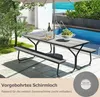 GOPLUS Picknicktisch Set, Campingtisch Biertisch für 6-8 Produktbild-Vorschau 6