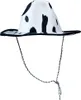 Cowboy Hut im Kuh Look für Erwachsene Produktbild-Vorschau 3