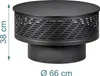 Relaxdays Feuerschale, Ø 66 cm, mit Grillrost, Deckel, Produktbild-Vorschau 4