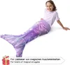 Corimori Schlafsack Kuscheldecke Meerjungfrau "Aqua" (lila) Produktbild-Vorschau 2