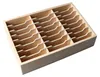 Holz-Organizer mit 24 Fächern, 31x19x10 cm Productafbeelding-voorbeeld