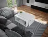 PLATAN ROOM Couchtisch Kaffeetisch weiß 2er Set 90x48x40 Produktbild-Vorschau 2