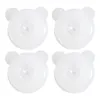 4PCS-Trösterclips Anti-Schlupf-vielseitiger PP Plastik Produktbild-Vorschau 2