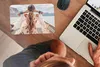 MuchoWow® Mauspad Mousepad Frau - Boot - Norwegen - Weiß - Produktbild-Vorschau 3