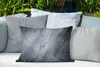 MuchoWow® Outdoor Kissen - Beton - Grau - Riss - 60x40 cm - Produktbild-Vorschau 4