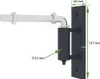 Doppelflügeltor aus Aluminium 3m ANTELAO H.110cm grau Produktbild-Vorschau 7