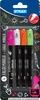 Kreidemarker 4 Stück rund 1-3mm - weiß,pink,orange,grün Produktbild-Vorschau 2