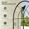 Outsunny Jeu de 2 treillis métalliques inoxydables Support Voir les images du produit 7