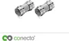 conecto F-Verbinder, F-Kupplung, F-Stecker auf F-Stecker, Produktbild-Vorschau 2