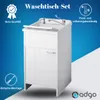 ADGO® Umyvadlo Skříňka pod umyvadlo Dávkovač mýdla 50x50 cm Náhled obrázku produktu 2