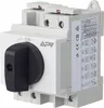 A close-up studio shot of a white and gray electrical switch with a black handle. Náhľad obrázku produktu