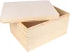 Creative Deco Veľká Drevená škatuľa XXL s Vekom | 40x30x22 Náhľad obrázku produktu 1