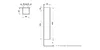 Hochschrank PRO 350x1650x335mm Scharn. re weiß glänzend Produktbild-Vorschau 3