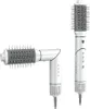 A studio shot of a multifunctional hair dryer and styler, shown in two different configurations against a white background. Náhľad obrázku produktu