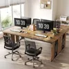Tribesigns Schreibtisch Computertisch, 200 x 70 x 76 cm Produktbild-Vorschau 3