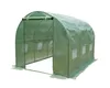 A green tunnel greenhouse on a white background. Voir les images du produit