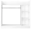 Armoire VCM Palosa H. 115 x L. 118 x P. 35 cm avec tringle Voir les images du produit 3