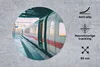 MuchoWow® Mauspad Mousepad Schöner Zug auf dem Bahnsteig Produktbild-Vorschau 2