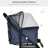 PawHut Hundewagen, faltbarer Hundetrolley,  Hundebuggy mit Produktbild-Vorschau 7