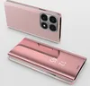 Handyhülle für Xiaomi 14T Pro Clear View Hülle Klapp Flip Produktbild-Vorschau 1