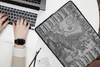 MuchoWow® Laptop Hülle 15 Zoll Schwarz-weiße Karte der Produktbild-Vorschau 2