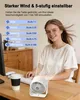 Ventilateur de table, 2 en 1, avec port USB, écran LED Voir les images du produit 5