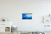 MuchoWow® Textilposter Meer - Sonne - Blau 60x30 cm mit Produktbild-Vorschau 2