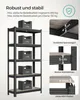 SONGMICS Standregal, 2er Set, Bücherregal, Lagerregal, 5 Produktbild-Vorschau 6