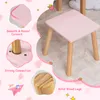Dětský toaletní stolek COSTWAY 2v1, toaletní stolek se Náhled obrázku produktu 6