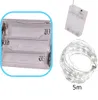 Lampki dekoracyjne LED z drutu 5m 50LED w kolorze zimnej Podgląd zdjęcia produktu 11