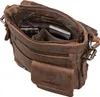 Greenburry Umhängetasche Leder Herren Damen braun VINTAGE Produktbild-Vorschau 33