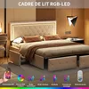letto 140 x 200 cm con illuminazione a LED, testata Anteprima dell’immagine prodotto 9