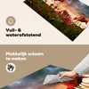 KitchenYeah© Herdabdeckplatte Mohnblumen - Wolken - Blumen Produktbild-Vorschau 2