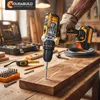Accu klopboormachine 21V set – 2 accu's 2000 mAh, 2 Productafbeelding-voorbeeld 8