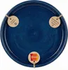Keramik Untersetzer Royal Blau Ø 40cm XXL Blumenkübel Produktbild-Vorschau 1