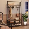 Perchero para recibidor con asiento y estante para zapatos, Vista previa de la imagen del producto 3