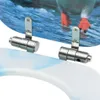 vidaXL Sedile per WC con coperchio a chiusura morbida Anteprima dell’immagine prodotto 13