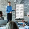 Doppelseitiges mobiles Whiteboard, 60 x 90 cm, magnetisches Produktbild-Vorschau 2