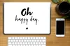 MuchoWow® Laptop Aufkleber Sticker Cover Zitate - Oh happy Produktbild-Vorschau 2