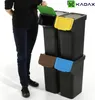 KADAX 4x poubelles 25 L Poubelles pour le tri sélectif Seau Voir les images du produit 8