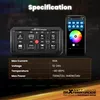 Dotykový ovládací panel s 8 RGB LED diodami pro SUV Offroad Náhled obrázku produktu 5