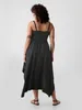 GAP Damen A-Linien Kleid halblang mit Trägern und eckigem Produktbild-Vorschau 4