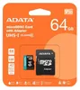 ADATA Premier Pro, 64 GB, MicroSDXC, Trieda 10, UHS-I, 100 Náhľad obrázku produktu 10