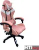 A pink gaming chair is shown against a white background. Produktbild-Vorschau