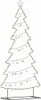 vidaXL Albero di Natale in metallo nero, 210 cm, acciaio Anteprima dell’immagine prodotto 1
