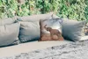 MuchoWow® Outdoor Kissen - Trompetender Elefant in der Produktbild-Vorschau 2